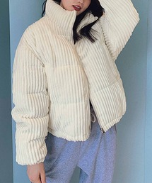 モコモコ中綿ジャケット