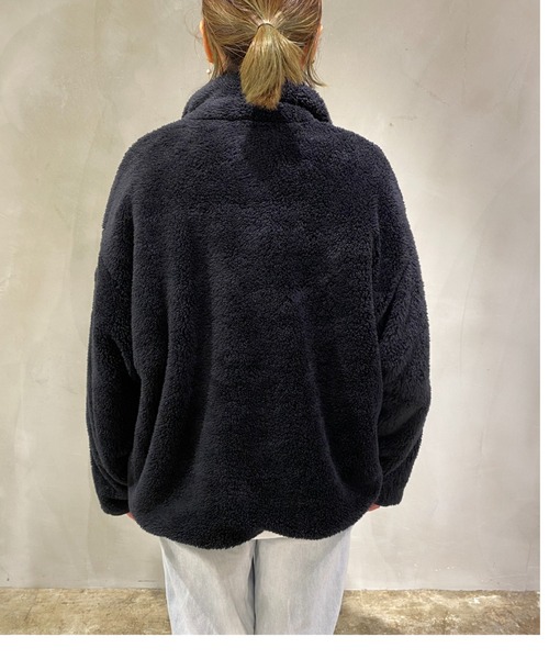 B'2nd（ビーセカンド）の「TATRAS(タトラス) ボアスタンド/LTAT21A4873-L（ブルゾン・レディース・ブラック/ベージュ・1/2/3）」の12枚目の写真