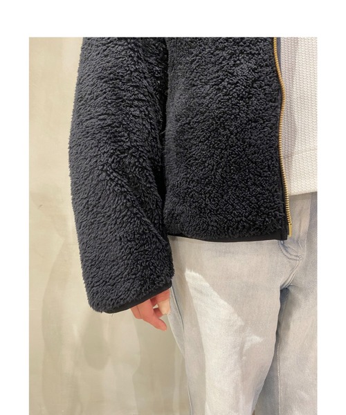 B'2nd（ビーセカンド）の「TATRAS(タトラス) ボアスタンド/LTAT21A4873-L（ブルゾン・レディース・ブラック/ベージュ・1/2/3）」の14枚目の写真