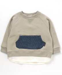 BREEZE | ニットポケットトレーナー_裏シャギー(スウェット)