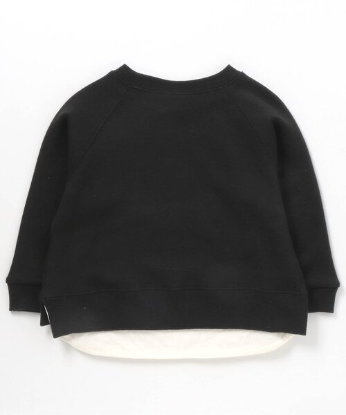 BREEZE（ブリーズ）の「ニットポケットトレーナー_裏シャギー（スウェット・キッズ・パープル/オレンジ/ブラック/グリーン/イエロー/ベージュ・110/100/80/90/120/130/140）」の9枚目の写真