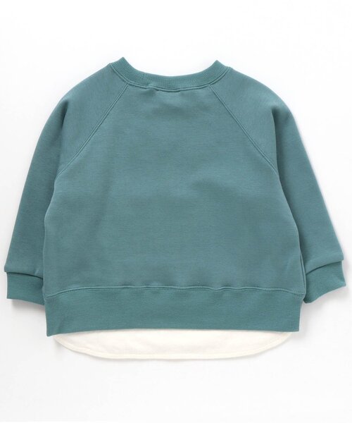 BREEZE（ブリーズ）の「ニットポケットトレーナー_裏シャギー（スウェット・キッズ・パープル/オレンジ/ブラック/グリーン/イエロー/ベージュ・110/100/80/90/120/130/140）」の10枚目の写真