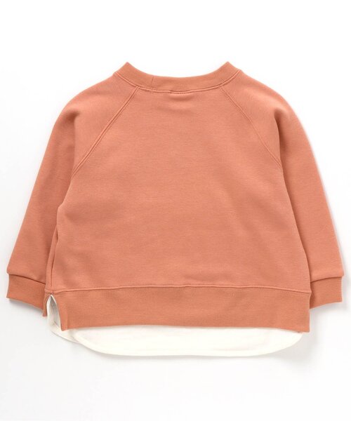 BREEZE（ブリーズ）の「ニットポケットトレーナー_裏シャギー（スウェット・キッズ・パープル/オレンジ/ブラック/グリーン/イエロー/ベージュ・110/100/80/90/120/130/140）」の11枚目の写真