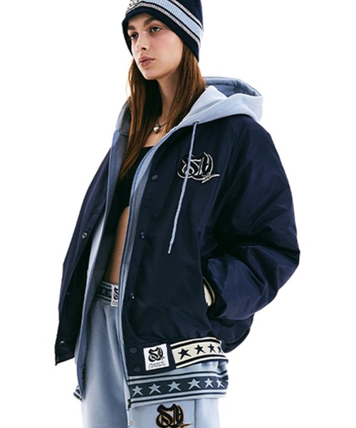 SCULPTOR（スカルプター）の「3D Monogram Stadium Jacket /3D 
