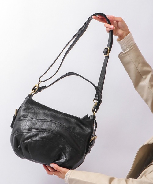 zucchero filato(ズッケロフィラート)の「zucchero filato 2wayハンドバッグ(ハンドバッグ・レディース・ブラック/グレー/マスタード/ブラウン・FREE)」の17枚目の写真