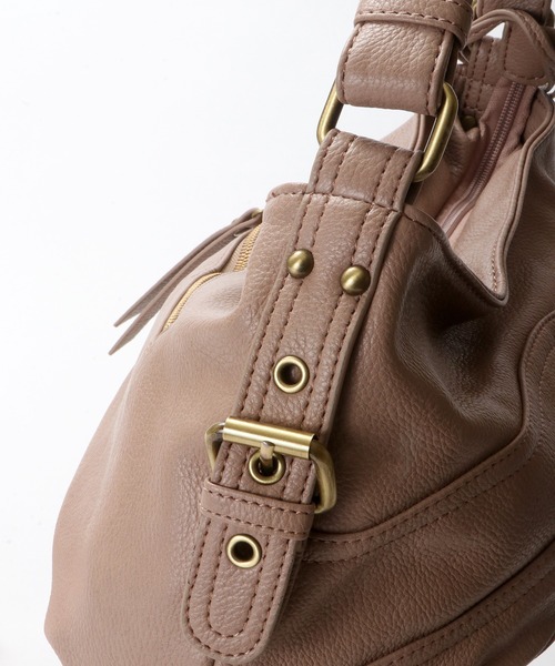 zucchero filato(ズッケロフィラート)の「zucchero filato 2wayハンドバッグ(ハンドバッグ・レディース・ブラック/グレー/マスタード/ブラウン・FREE)」の13枚目の写真