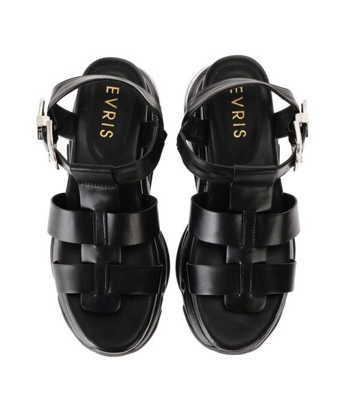 EVRIS(エヴリス)の「エアーソールグルカサンダル(サンダル・レディース・ブラウン/ブラック・SMALL/LARGE/MEDIUM)」の17枚目の写真