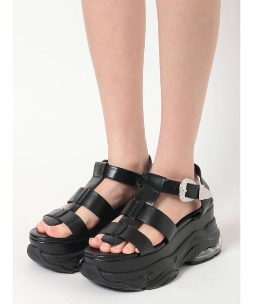 EVRIS(エヴリス)の「エアーソールグルカサンダル(サンダル・レディース・ブラウン/ブラック・SMALL/LARGE/MEDIUM)」の22枚目の写真