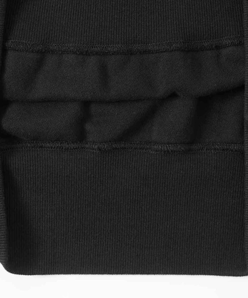 X-girl（エックスガール）の「REVERSE SWEAT TOP（スウェット・レディース・アッシュ/イエロー/ブラック・XL/S/L/M）」の15枚目の写真