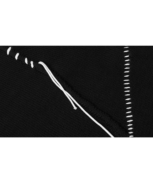 HARSH AND CRUEL(ハーシュアンドクルーエル)の「【Harsh and Cruel】Irregular Design Black Sweater HC21AW05(ニット/セーター・メンズ・ブラック・M/XL/L)」の15枚目の写真