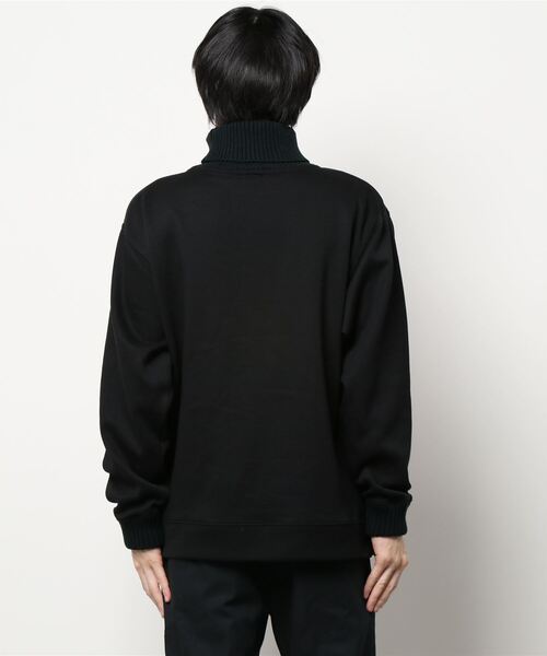 JUNRED（ジュンレッド）の「裏起毛タートルネックプルオーバー（スウェット・メンズ・グレー/ベージュ/ブラック・M/L/LL）」の5枚目の写真