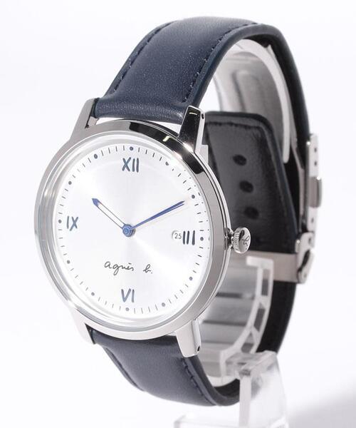 agnes b.（アニエスベー）の「LM02 WATCH FCRK983（アナログ腕時計・メンズ・ホワイト・UNI）」の5枚目の写真