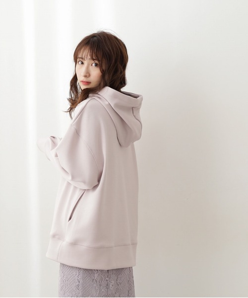 PROPORTION BODY DRESSING(プロポーションボディドレッシング)の「ビッグシルエットバックジップパーカー / 1212160101(Tシャツ/カットソー・レディース・ピンク/ライトグリーン/ホワイト系その他/イエロー系その他・FREE)」の14枚目の写真