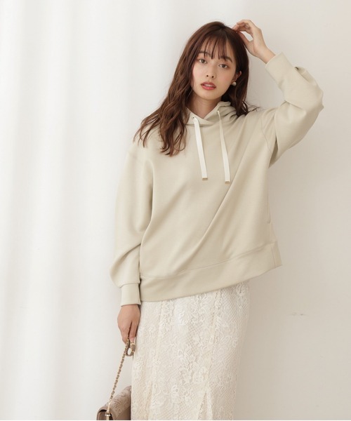 PROPORTION BODY DRESSING(プロポーションボディドレッシング)の「ビッグシルエットバックジップパーカー / 1212160101(Tシャツ/カットソー・レディース・ピンク/ライトグリーン/ホワイト系その他/イエロー系その他・FREE)」の13枚目の写真