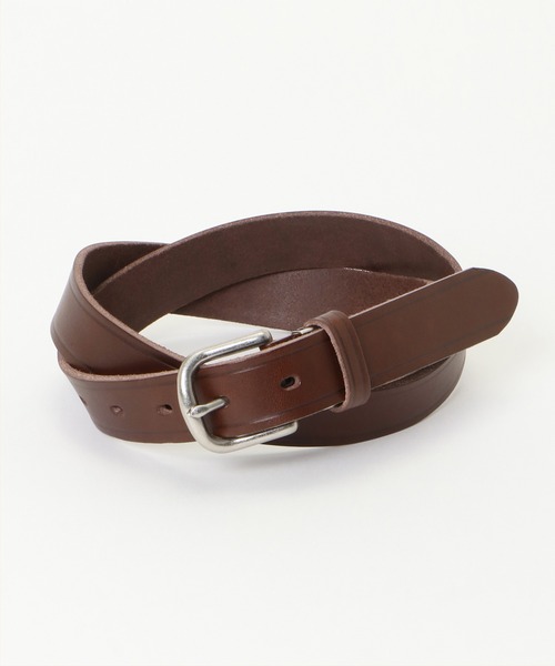 ikka（イッカ）の「栃木レザー 念引きベルト（ベルト・メンズ・ブラック/ダークブラウン/ブラウン・FREE）」の3枚目の写真