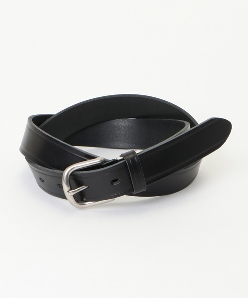 ikka（イッカ）の「栃木レザー 念引きベルト（ベルト・メンズ・ブラック/ダークブラウン/ブラウン・FREE）」の2枚目の写真