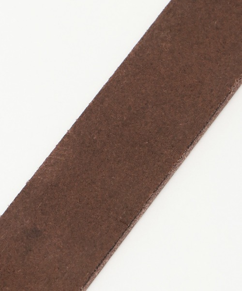 ikka（イッカ）の「栃木レザー 念引きベルト（ベルト・メンズ・ブラック/ダークブラウン/ブラウン・FREE）」の8枚目の写真