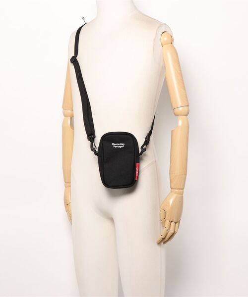 Manhattan Portage(マンハッタンポーテージ)の「Cobble Hill Bag (SM)(ショルダーバッグ・メンズ・ブラック・X-SMALL)」の8枚目の写真