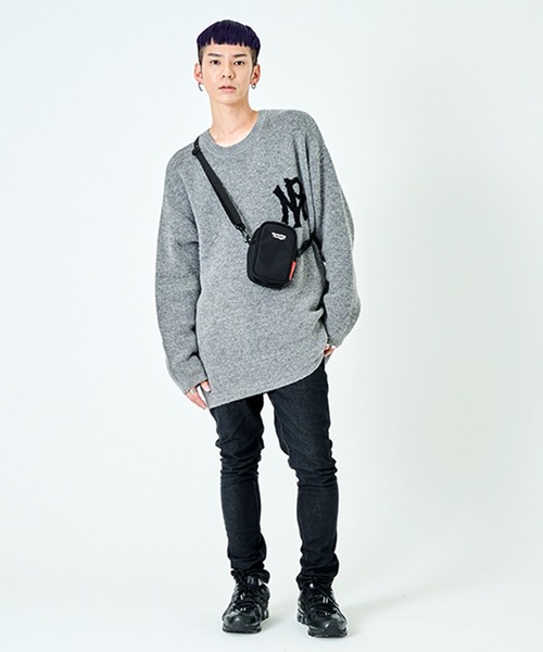 Manhattan Portage(マンハッタンポーテージ)の「Cobble Hill Bag (SM)(ショルダーバッグ・メンズ・ブラック・X-SMALL)」の7枚目の写真