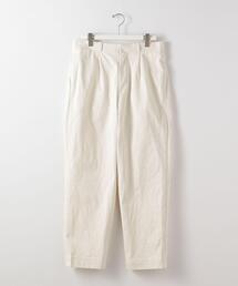 Steven Alan（スティーブンアラン）の「＜YAECA＞ CHINO PANTS TUCK TAPERED WHITE/パンツ □□（チノパンツ・メンズ）」