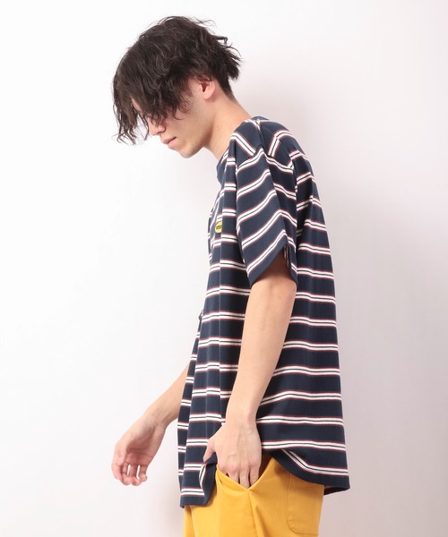 VISION STREET WEAR(ヴィジョンストリートウェア)の「VISION STREET WEAR USAコットンボーダーTee(Tシャツ/カットソー・メンズ・オフホワイト/ネイビー/チャコールグレー・M/L/LL)」の17枚目の写真