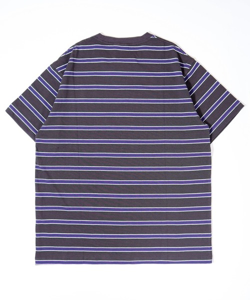 VISION STREET WEAR(ヴィジョンストリートウェア)の「VISION STREET WEAR USAコットンボーダーTee(Tシャツ/カットソー・メンズ・オフホワイト/ネイビー/チャコールグレー・M/L/LL)」の12枚目の写真