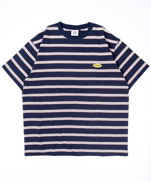 VISION STREET WEAR(ヴィジョンストリートウェア)の「VISION STREET WEAR USAコットンボーダーTee(Tシャツ/カットソー・メンズ・オフホワイト/ネイビー/チャコールグレー・M/L/LL)」の14枚目の写真