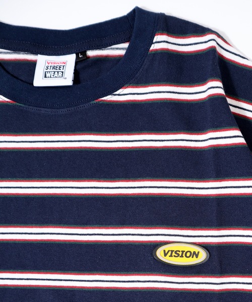 VISION STREET WEAR(ヴィジョンストリートウェア)の「VISION STREET WEAR USAコットンボーダーTee(Tシャツ/カットソー・メンズ・オフホワイト/ネイビー/チャコールグレー・M/L/LL)」の16枚目の写真