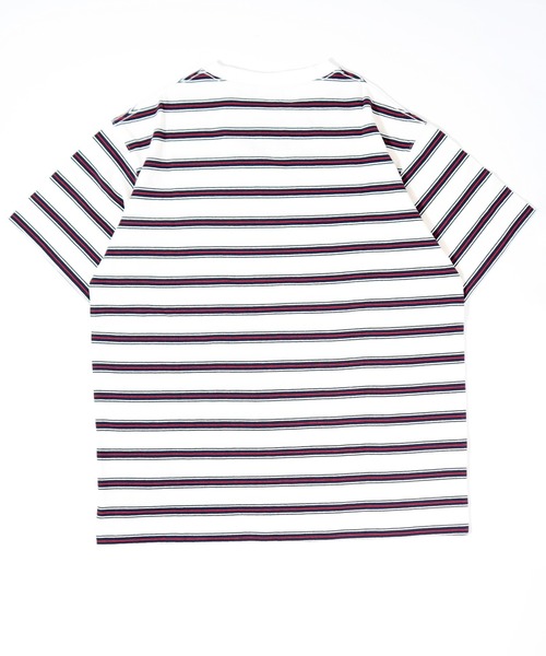 VISION STREET WEAR(ヴィジョンストリートウェア)の「VISION STREET WEAR USAコットンボーダーTee(Tシャツ/カットソー・メンズ・オフホワイト/ネイビー/チャコールグレー・M/L/LL)」の10枚目の写真