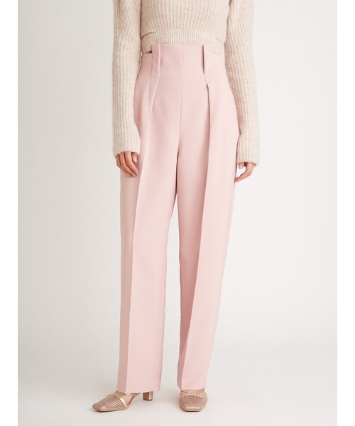 SNIDEL（スナイデル）の「デザインハイウエストパンツ（その他パンツ・レディース・ピンク/ライム/モカ・1/0）」の10枚目の写真