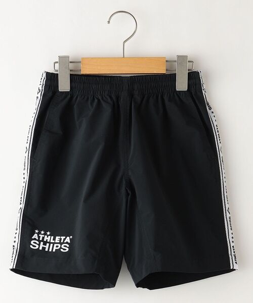 ATHLETA(アスレタ)の「【SHIPS KIDS別注】ATHLETA:<吸汗速乾>アップサイクル ドライ ショーツ(145~160cm)(その他パンツ・キッズ・ブラック/ベージュ・S/145/M/160)」の2枚目の写真