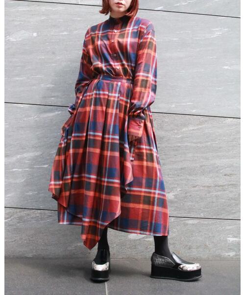 ブランド古着 長袖ワンピース ワンピース G V G V ジーヴィージーヴィー のファッション通販 Zozoused