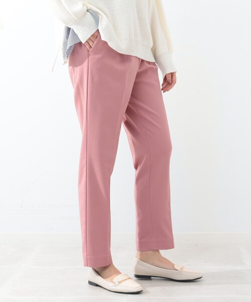 DRESKIP(ドレスキップ)の「◆洗える裏起毛テーパードパンツ(その他パンツ・レディース・ブラック/ダークグリーン/サンドベージュ/ピンク系・02/03)」の18枚目の写真