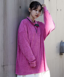 GLOSTER | 【GLOSTER/グロスター】スナップパイルスタンドカラー(Tシャツ/カットソー)