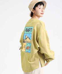 CAMP7 | 【CAMP7】イラストプリントロンＴ(Tシャツ/カットソー)