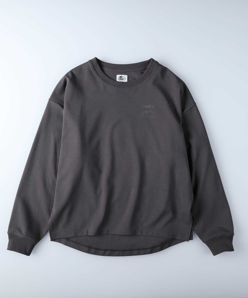 CAMP7（キャンプセブン）の「【CAMP7】イラストプリントロンＴ（Tシャツ/カットソー・レディース・ダークグレー/オフホワイト/イエロー・M/L）」の21枚目の写真