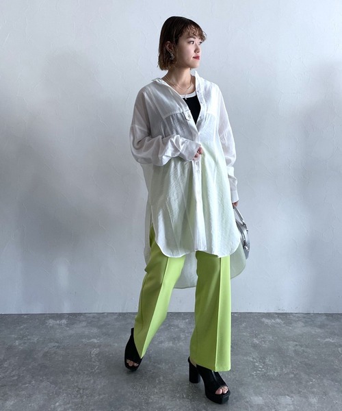 PAGEBOY（ページボーイ）の「リンガーニットタンク（タンクトップ・レディース・ブラック/オフホワイト・FREE）」の5枚目の写真