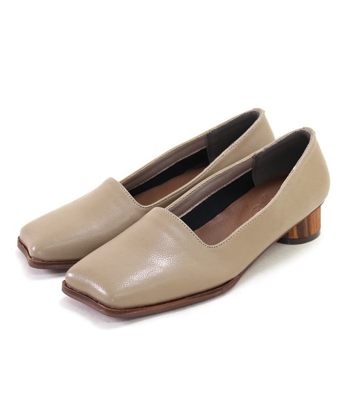 SESTO(セスト)の「nekoミミトゥのサークルウッド巻きヒールパンプス(パンプス・レディース・ブラック/ゴールド/アイボリー/グレイッシュベージュ・22.5cm/23.5cm/24.5cm/23.0cm/24.0cm/25.0cm)」の9枚目の写真