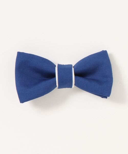 BOW（ボウ）の「【BOW/ボウ】蝶ネクタイ/無地/息子に恋する蝶ネクタイ♪ ボタンにラクラク取付け♪（蝶ネクタイ・キッズ・グレー/ブルー系その他/ブルー系その他2/ピンク・ONE SIZE）」の3枚目の写真