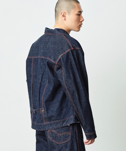 Lee（リー）の「Lee/リー　COMPILATIONSカウボーイ　デニムジャケット（デニムジャケット・メンズ・ダークインディゴブルー/ワンウォッシュ・SMALL/MEDIUM/LARGE/X-LARGE）」の4枚目の写真