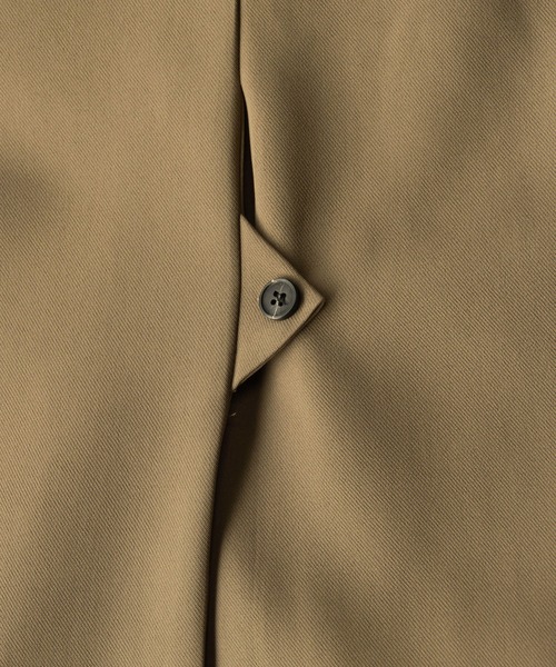 me+em select（ミームセレクト）の「バックスリットTAGテーラードジレベスト（ベスト・レディース・ダークベージュ・FREE）」の16枚目の写真