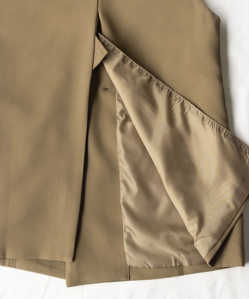 me+em select（ミームセレクト）の「バックスリットTAGテーラードジレベスト（ベスト・レディース・ダークベージュ・FREE）」の17枚目の写真