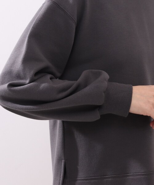 DRESKIP（ドレスキップ）の「◆コンパクト裏毛パ－カー（パーカー・レディース・グリーン/グレー系その他/ナチュラル/オフホワイト・02/03/04）」の9枚目の写真