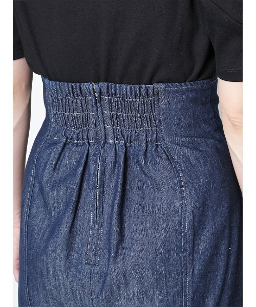 Stylevoice for xxx(スタイルヴォイスフォー)の「マーメイドデニムスカート(スカート・レディース・ライトブルー/インディゴブルー・SMALL/MEDIUM)」の12枚目の写真