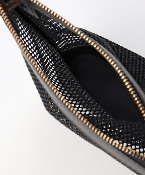 ORSETTO(オルセット)の「【ORSETTO(オルセット)】 FILA / メッシュハンドバッグ / ショルダーバッグ(ハンドバッグ・レディース・ベージュ/ブラック・2)」の11枚目の写真