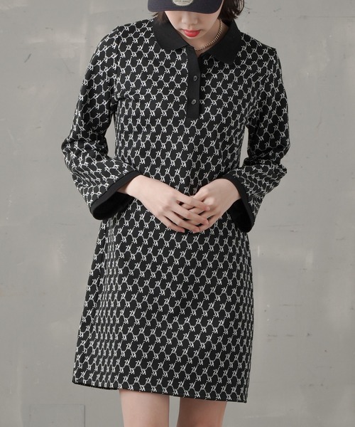 モノグラムポロワンピース ワンピース Spinns スピンズ のファッション通販 Zozotown