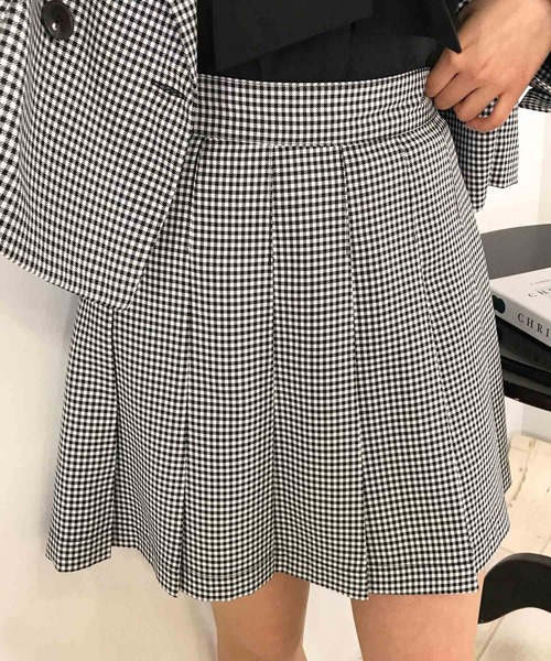 INGNI（イング）の「プリーツスカパン(セットアップ対応)（スカート・レディース・ブラック系6/ブラック/ベージュ/ブラウン系その他2/グレー系8/オフホワイト/ライトベージュ・FREE）」の4枚目の写真