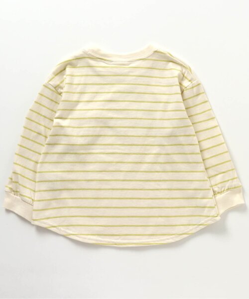 BREEZE(ブリーズ)の「WEB限定 無地長袖Tシャツ(Tシャツ/カットソー・キッズ・レモンイエロー/カーキ/チャコール/オレンジ/ブルー/ライム/ピンク/ベージュ/サックスブルー/その他2・140/120/150/100/110/130/90)」の14枚目の写真