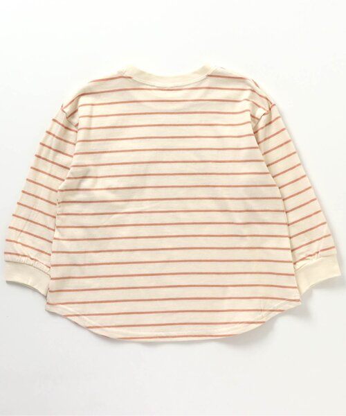 BREEZE(ブリーズ)の「WEB限定 無地長袖Tシャツ(Tシャツ/カットソー・キッズ・レモンイエロー/カーキ/チャコール/オレンジ/ブルー/ライム/ピンク/ベージュ/サックスブルー/その他2・140/120/150/100/110/130/90)」の13枚目の写真