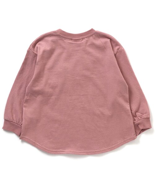 BREEZE(ブリーズ)の「WEB限定 無地長袖Tシャツ(Tシャツ/カットソー・キッズ・レモンイエロー/カーキ/チャコール/オレンジ/ブルー/ライム/ピンク/ベージュ/サックスブルー/その他2・140/120/150/100/110/130/90)」の12枚目の写真